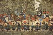Maurice Prendergast Central Park, France oil painting artist
